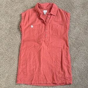 Sisstr | Coral Sleeveless Polo Tunic Dress |